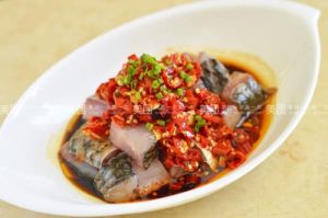 剁椒蒸玉禿魚 剁椒蒸玉禿魚