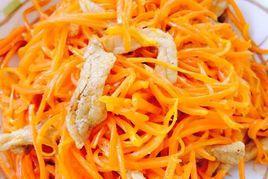 胡蘿蔔絲炒肉 胡蘿蔔絲炒肉