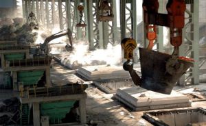 鋼渣坑悶 鋼渣坑悶