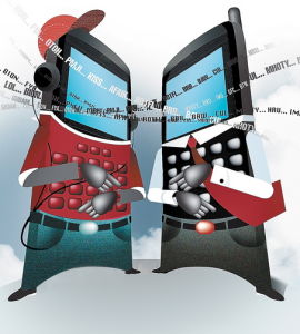 電子媒介 電子媒介