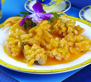 橙汁菊花魚 橙汁菊花魚