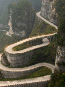 天門山盤山公路 天門山盤山公路