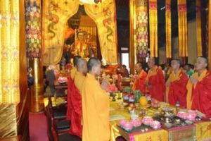 北京雲居寺觀音菩薩聖誕日舉辦108天焰口法會