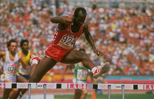 埃德溫摩西 在比賽中