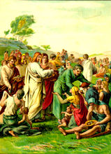 耶穌五餅二魚餵飽五千人