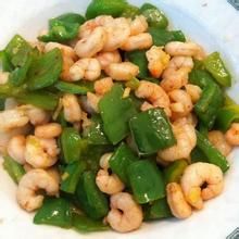 青椒蝦仁 青椒蝦仁