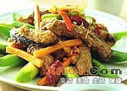 紅燜蘆筍鰻魚 紅燜蘆筍鰻魚