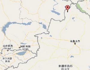 薩爾塔木鄉在新疆維吾爾自治區內位置
