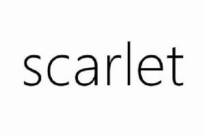 scarlet[英語單詞]