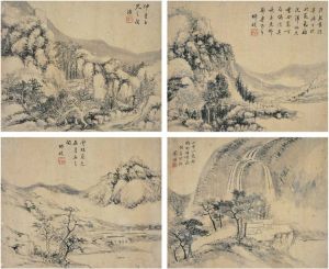 清王學浩山水畫冊 清王學浩山水畫冊