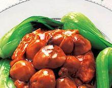 香菇炒麵筋 香菇炒麵筋