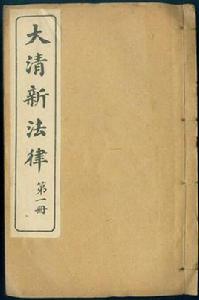 大清新刑律 大清新刑律