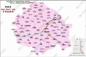 岢嵐縣行政區劃圖