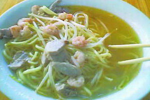 蝦肉肝菜什錦爛面 蝦肉肝菜什錦爛面