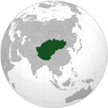 蒙古地區最大範圍