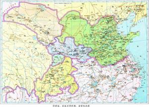 前趙（漢趙）地圖