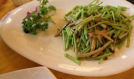 黎蒿炒香乾 黎蒿炒香乾