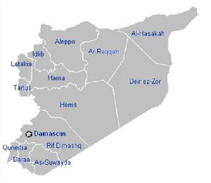 敘利亞行政區劃