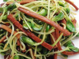 香乾配豆芽 香乾配豆芽