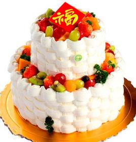 朱古力水果夾心蛋糕 朱古力水果夾心蛋糕