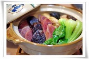 北菇滑雞腊味飯 北菇滑雞腊味飯