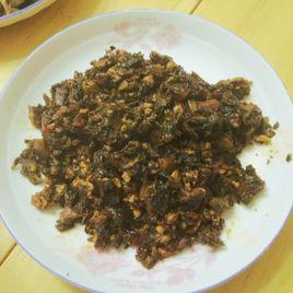 梅乾菜蒸肉末 梅乾菜蒸肉末