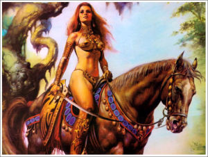 亞馬遜女戰士騎兵