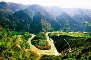 怒江峽谷 怒江峽谷