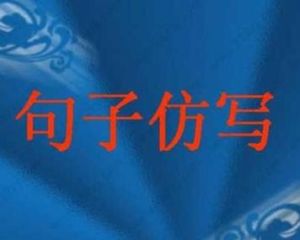 仿寫句子 仿寫句子