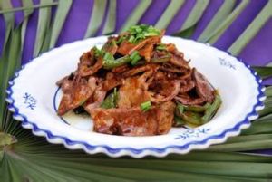 蚝油豬肝 蚝油豬肝