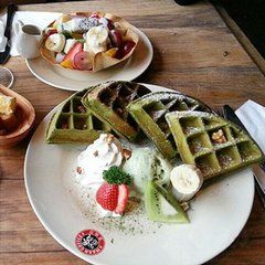 抹茶味華夫餅 抹茶味華夫餅