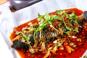 紙包椒活鱖魚 紙包椒活鱖魚