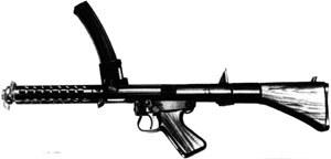 澳大利亞F1式9mm衝鋒鎗 澳大利亞F1式9mm衝鋒鎗