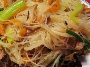 素四鮮炒冬粉 素四鮮炒冬粉