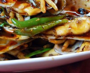 豉椒炒蟶子王 豉椒炒蟶子王