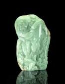 巧雕鹿鶴慶壽山子 巧雕鹿鶴慶壽山子