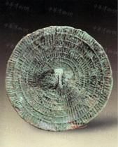 商晚期同心圓紋鏡 商晚期同心圓紋鏡