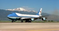 （圖）機尾號碼29000的VC-25A，改裝自747-200B，自1990年起便成為美國總統的專機