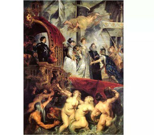 瑪麗&middot;德&middot;美第奇抵達馬賽