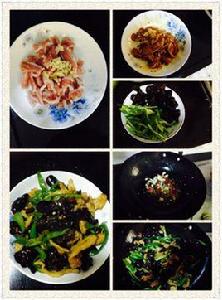 爆炒豬頸肉 爆炒豬頸肉