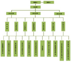 公司組織結構圖