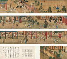 明 仇英《漢宮春曉圖》