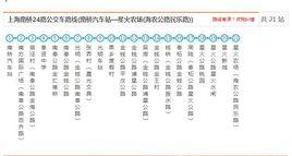 上海公交南橋24路 上海公交南橋24路