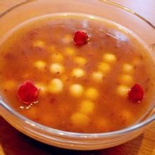 玫瑰藕粉湯 玫瑰藕粉湯