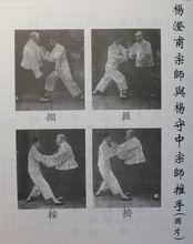 楊澄甫與楊守中推手