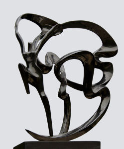 煉 不鏽鋼  500mmX400mmX30mm  1997