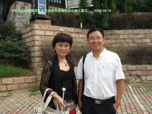 與總政歌舞團張卓婭老師