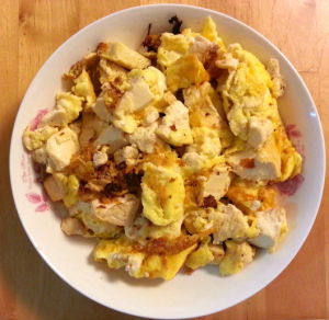 醬炒雞蛋豆腐 醬炒雞蛋豆腐