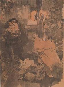 武行者醉打孔亮 武行者醉打孔亮