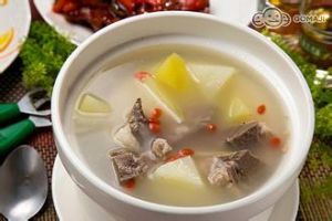 木瓜汁排骨湯 木瓜汁排骨湯